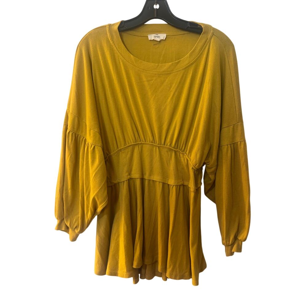 Entro Golden baby doll blouse
